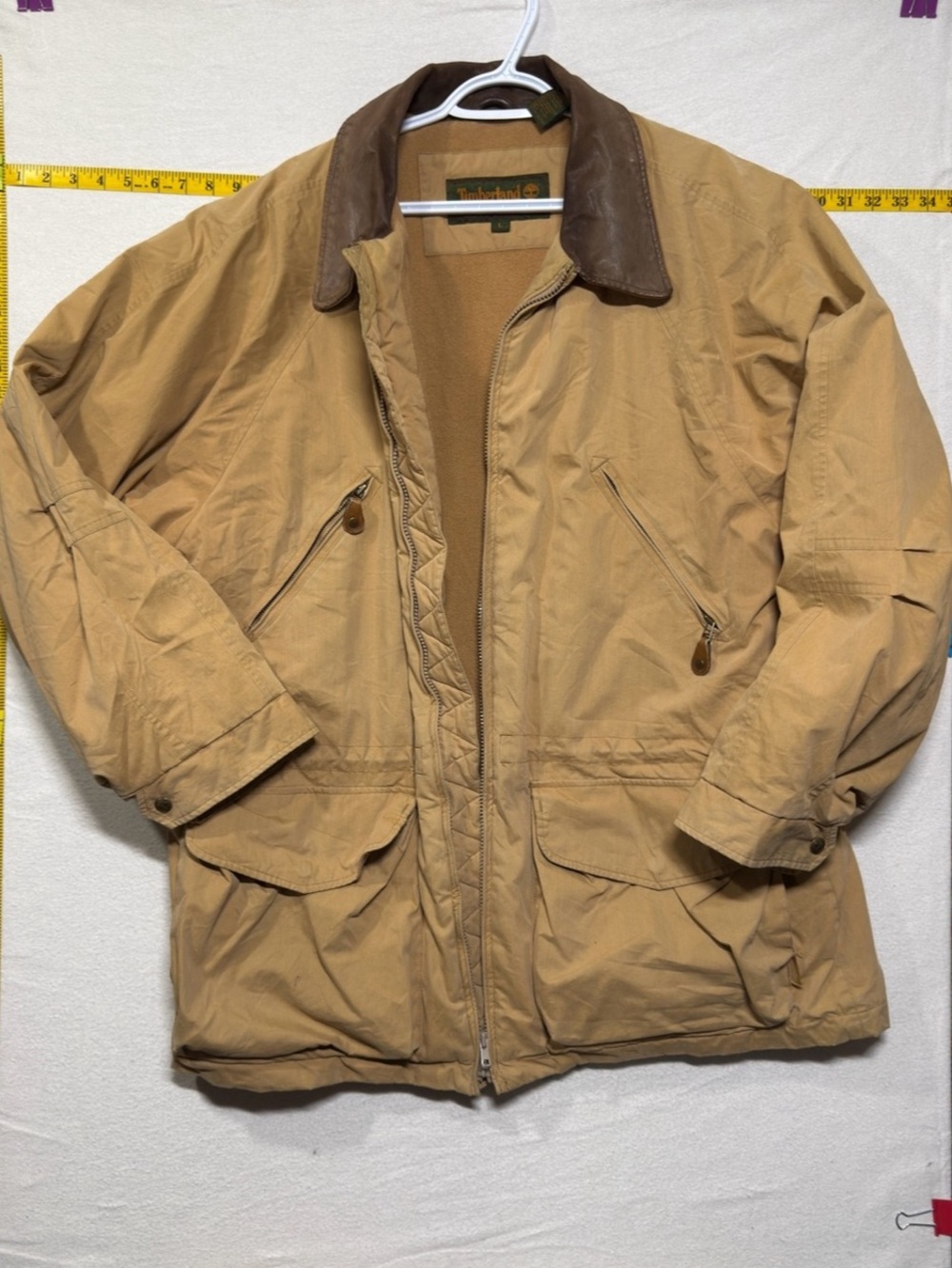 Vintage Timberland Weathergear Jacket Brown Large